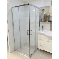 Corner Sliding Semi-Frameless Shower Screen
